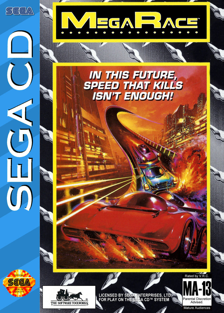MegaRace - Sega CD Game