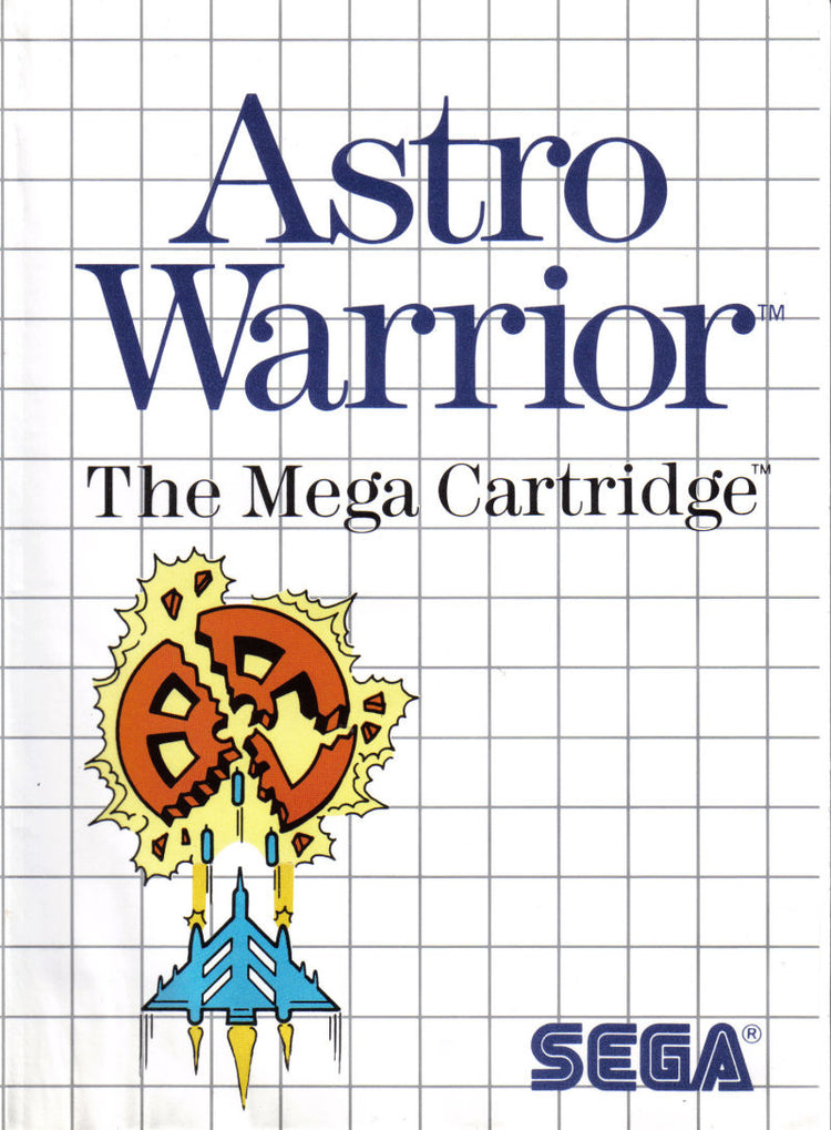 Astro Warrior - Sega Master System Game
