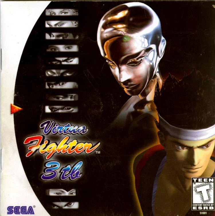 Virtua Fighter 3tb - Sega Dreamcast Game