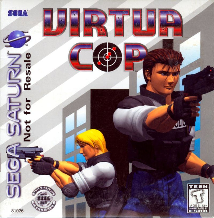 Virtua Cop - Sega Saturn Game