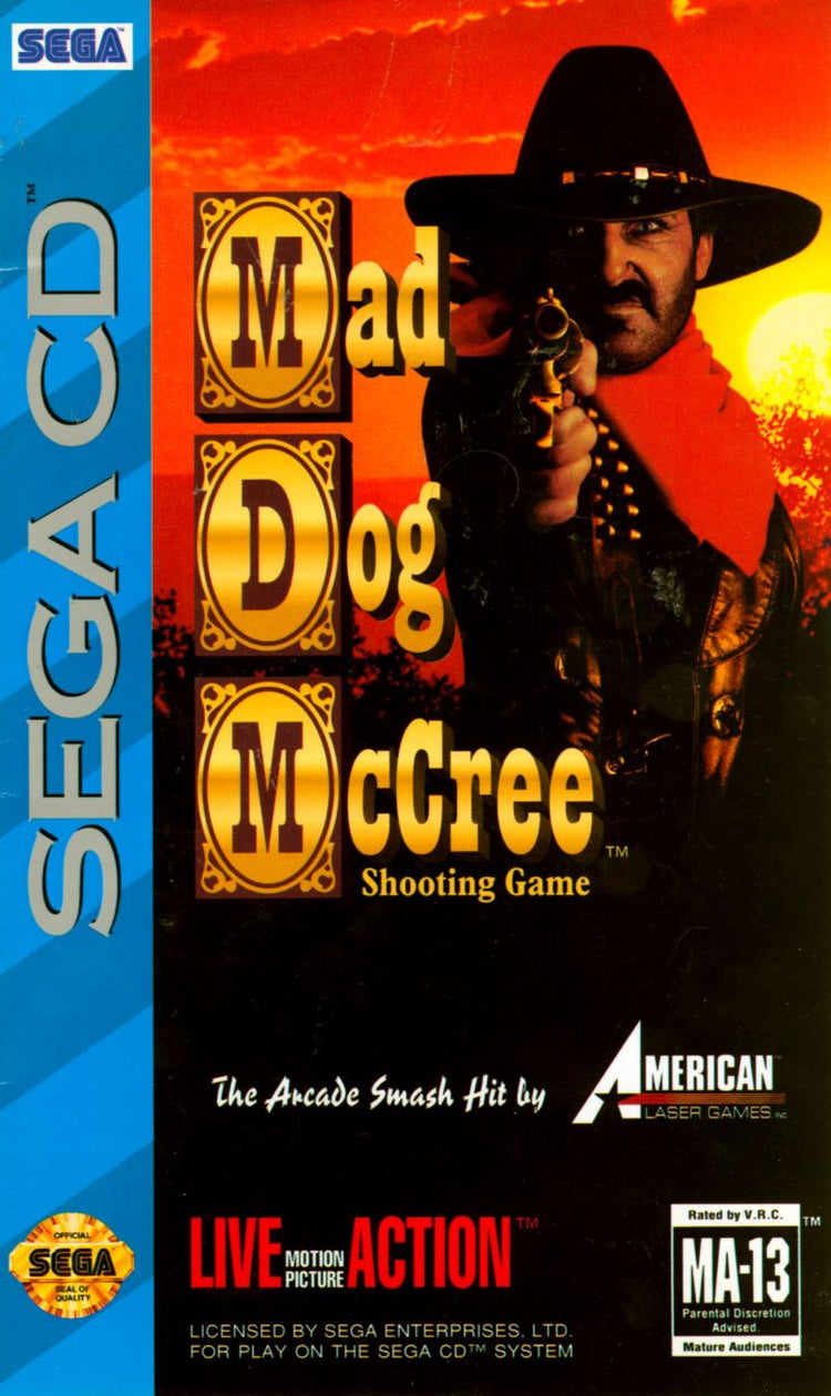 Mad Dog McCree - Sega CD Game