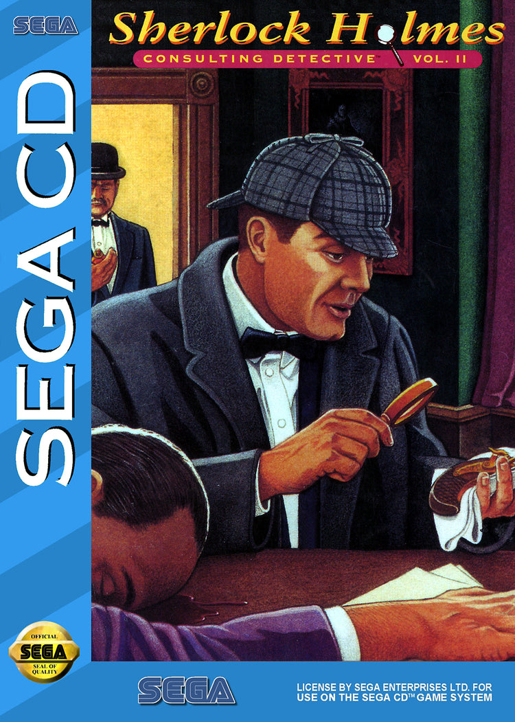 Sherlock Holmes Volume I - Sega CD Game