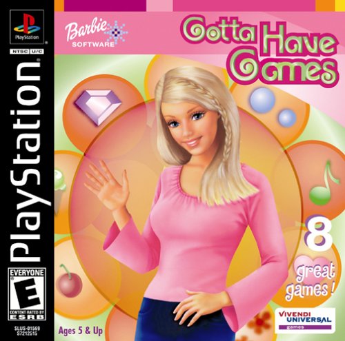 Barbie Gotta Have Games - PS1 Game