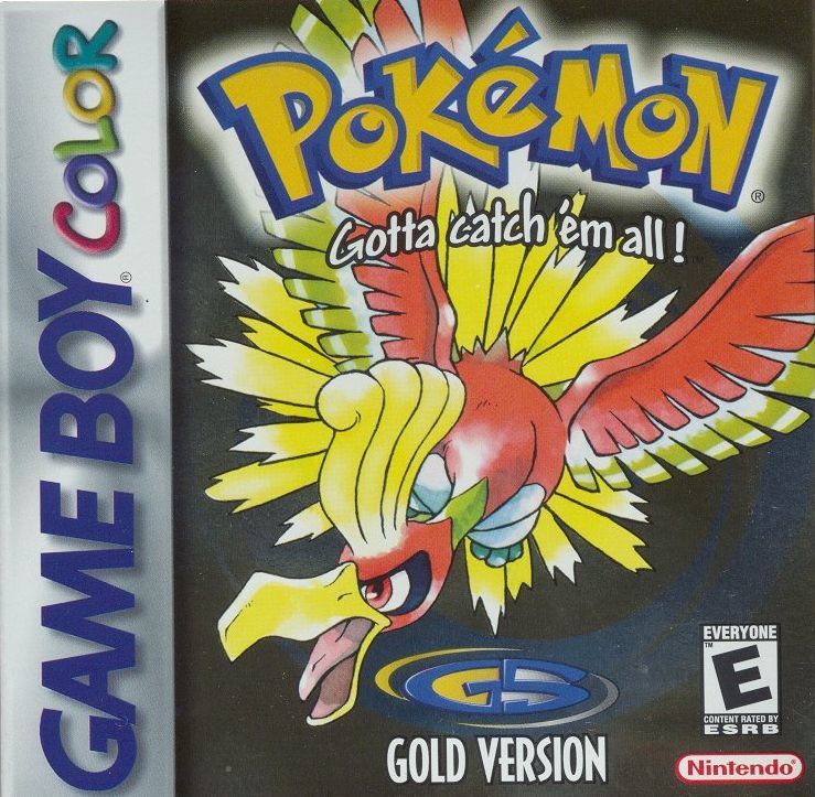 Pokemon Gold - Gameboy Color Game
