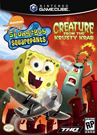 SpongeBob SquarePants Creature from Krusty Krab - Gamecube Game