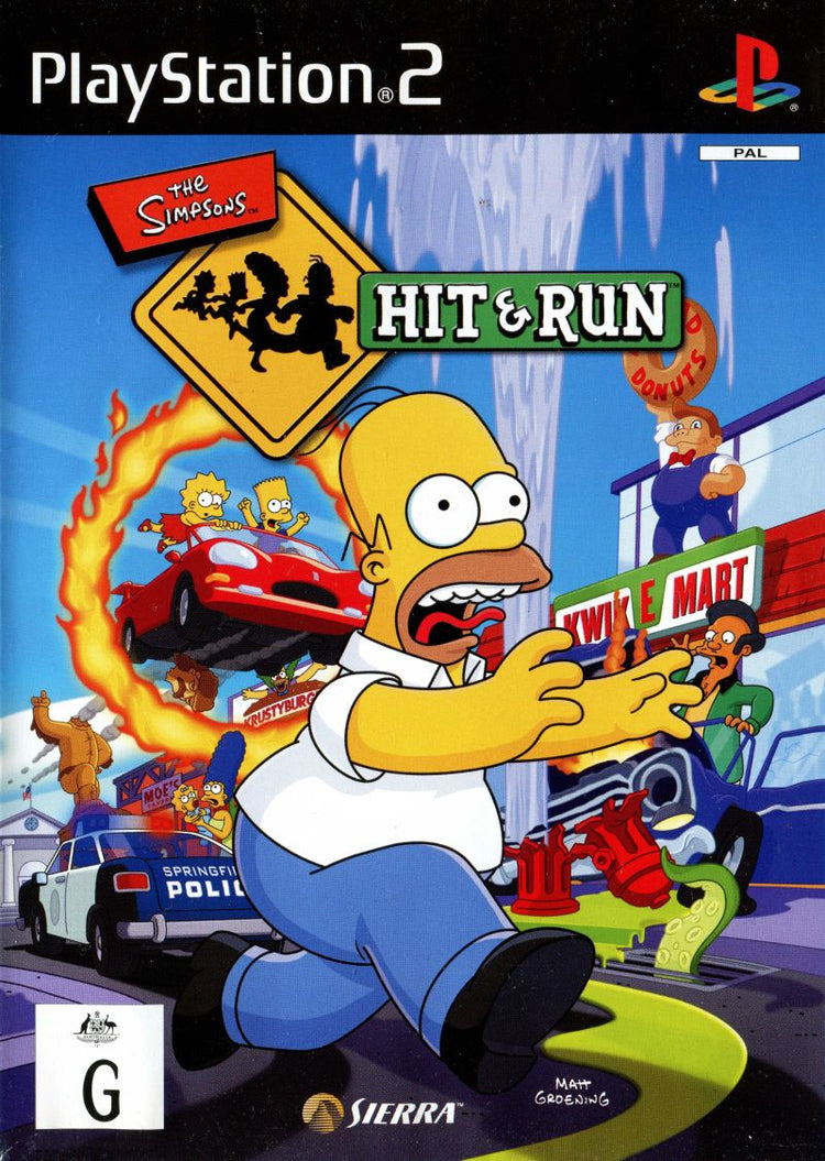 The Simpsons Hit and Run - PS2 Game
