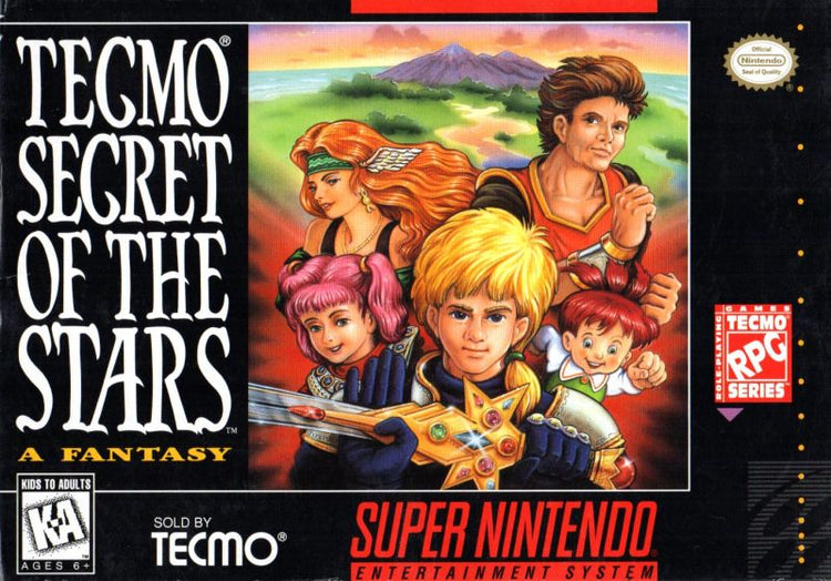 Tecmo Secret of the Stars - SNES Game