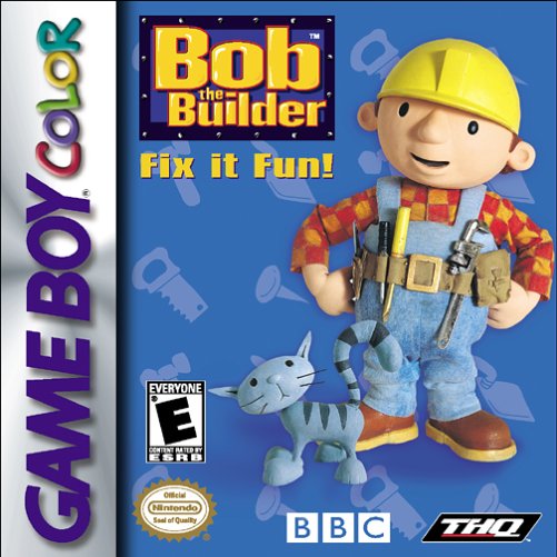 Bob the Builder Fix it Fun - Gameboy Color Game