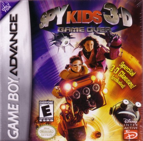 Spy Kids 3D Game Over - GBA Game