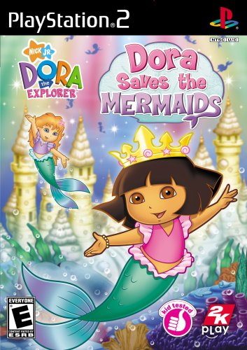 Dora the Explorer Dora Saves the Mermaids - PS2 Game