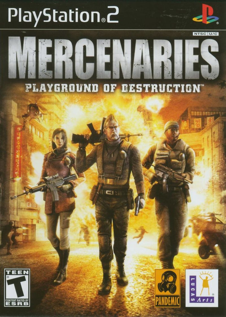 Mercenaries - PS2 Game