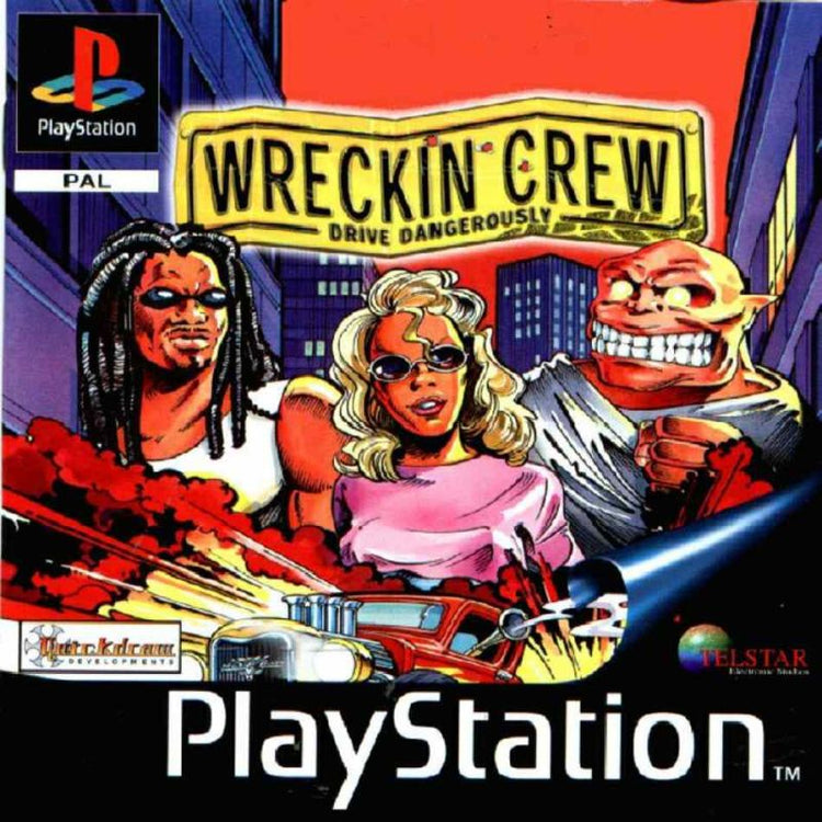 Wreckin Crew - PS1 Game