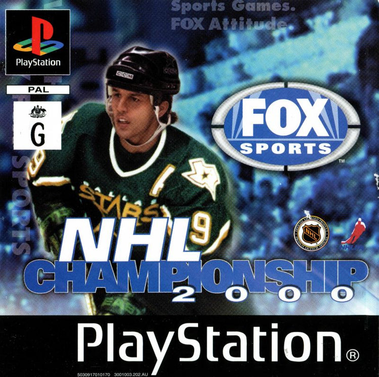 NHL Championship 2000 - PS1 Game