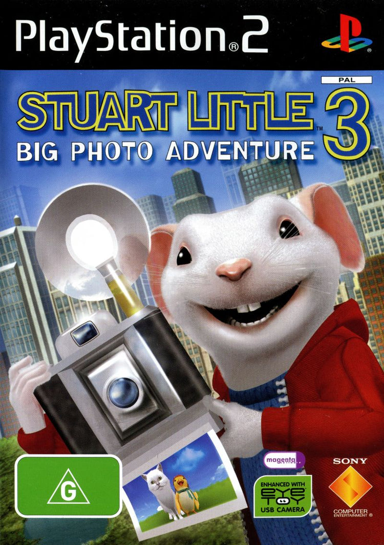 Stuart Little 3 Big Photo Adventure - PS2 Game