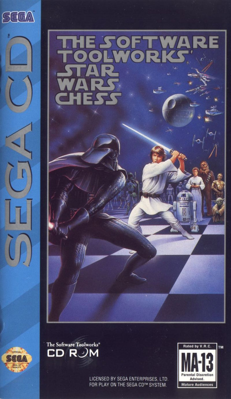 Star Wars Chess - Sega CD Game