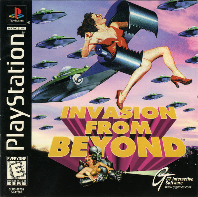 Invasion from Beyond - PS1 Game