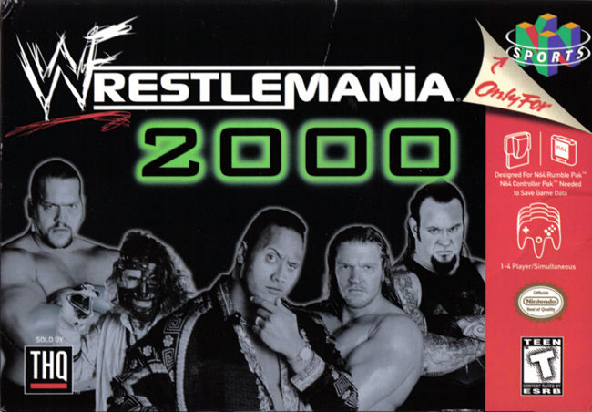 WWF Wrestlemania 2000 - Nintendo 64 Game