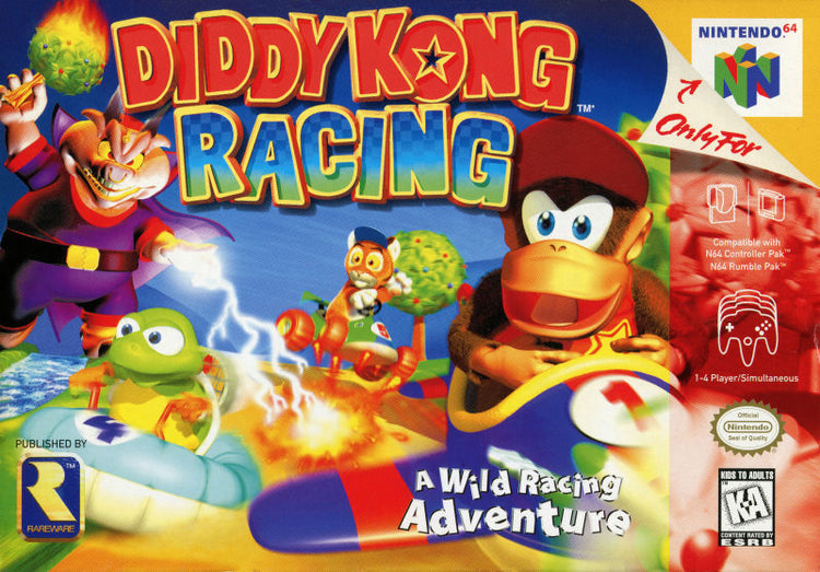Diddy Kong Racing - Nintendo 64 Game