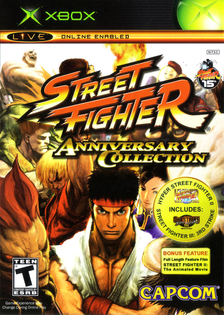 Street Fighter Anniversary - Xbox Game