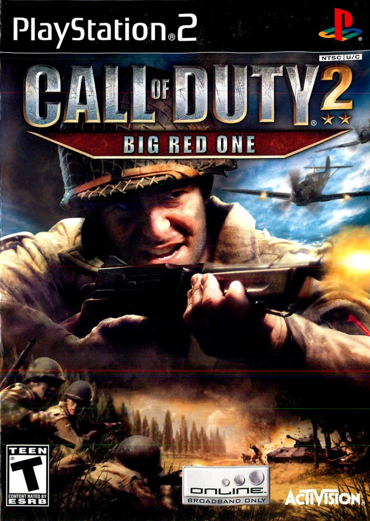 Call of Duty 2 Big Red One - PS2 Game