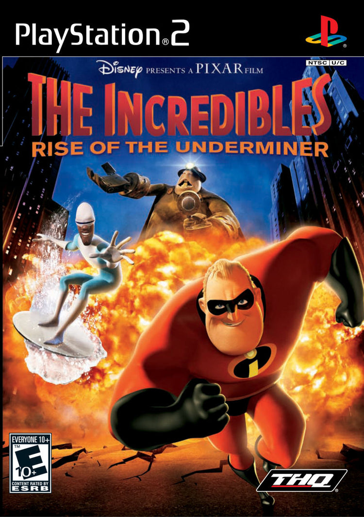The Incredibles Rise of the Underminer - PS2 Game