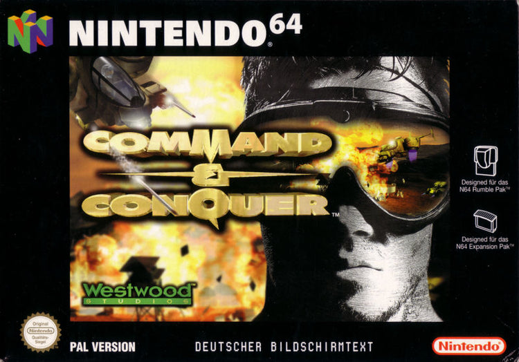 Command and Conquer - Nintendo 64 Game