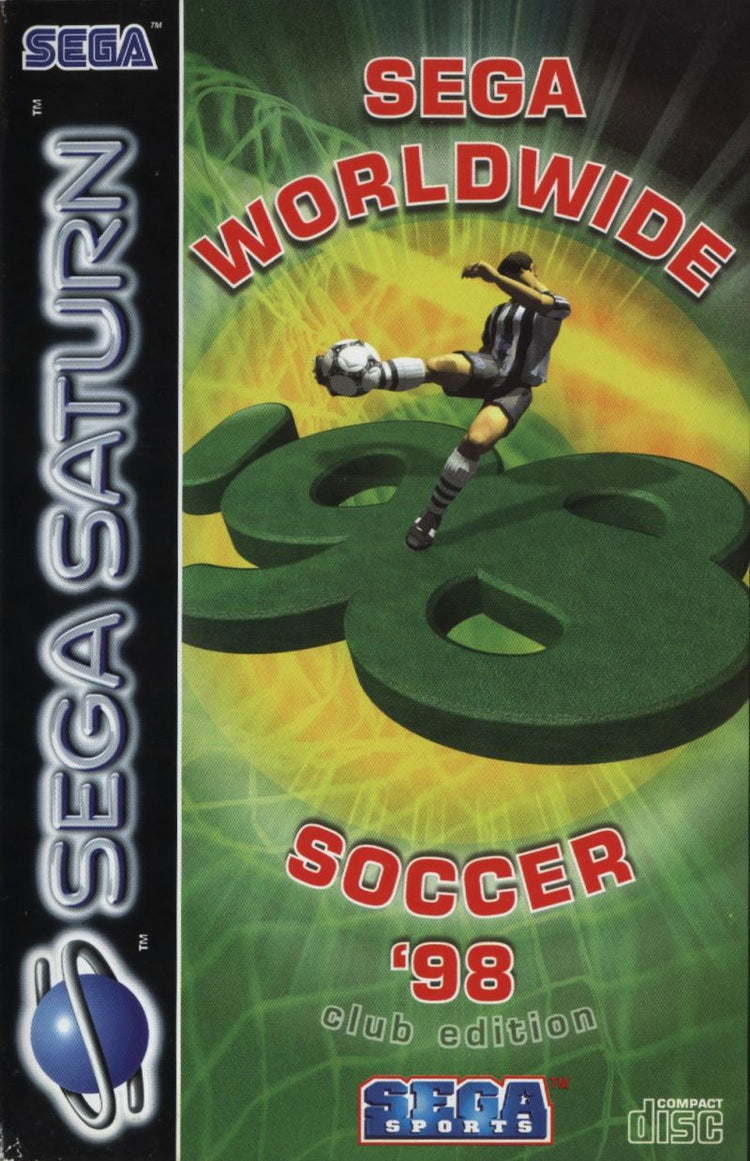 Worldwide Soccer 98 - Sega Saturn Game