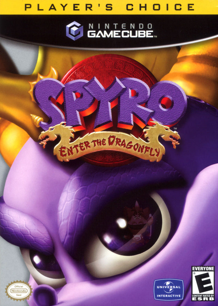 Spyro Enter the Dragonfly - Gamecube Game
