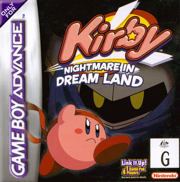 Kirby Nightmare in Dreamland - GBA Game