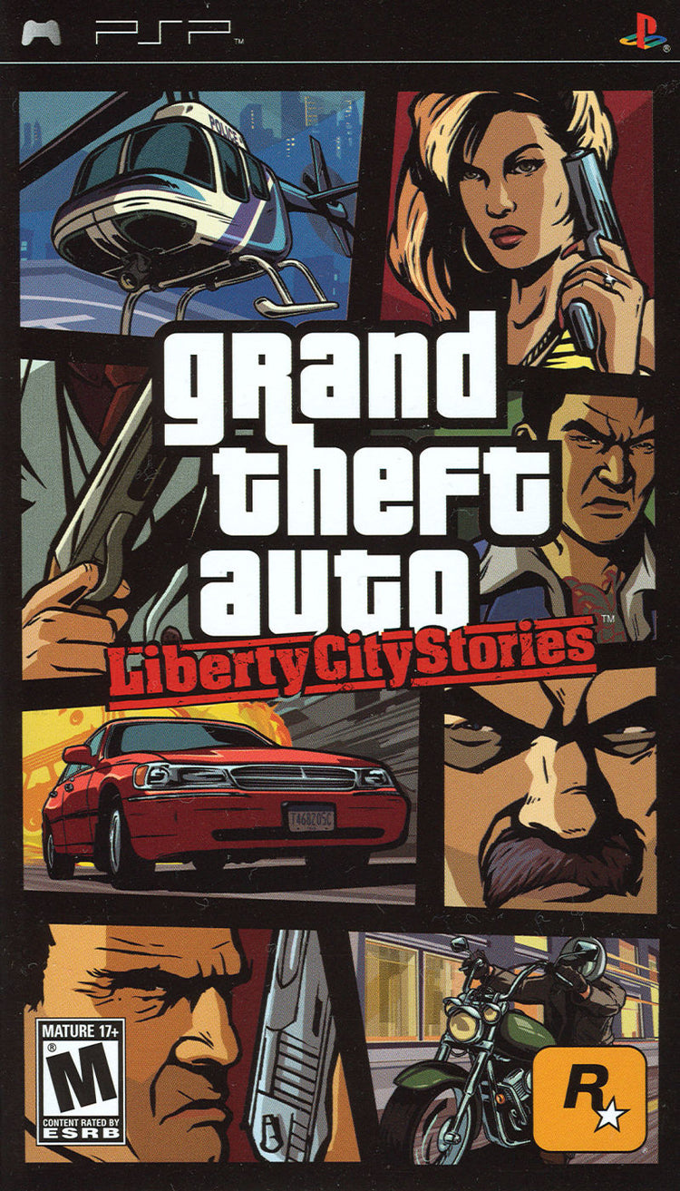 Grand Theft Auto Liberty City Stories - PSP Game
