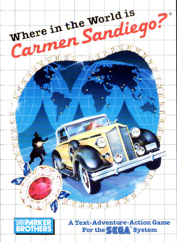 Where in the World is Carmen Sandiego - Sega Master System Game