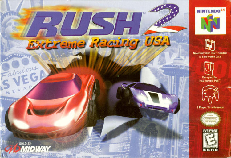Rush 2 - Nintendo 64 Game