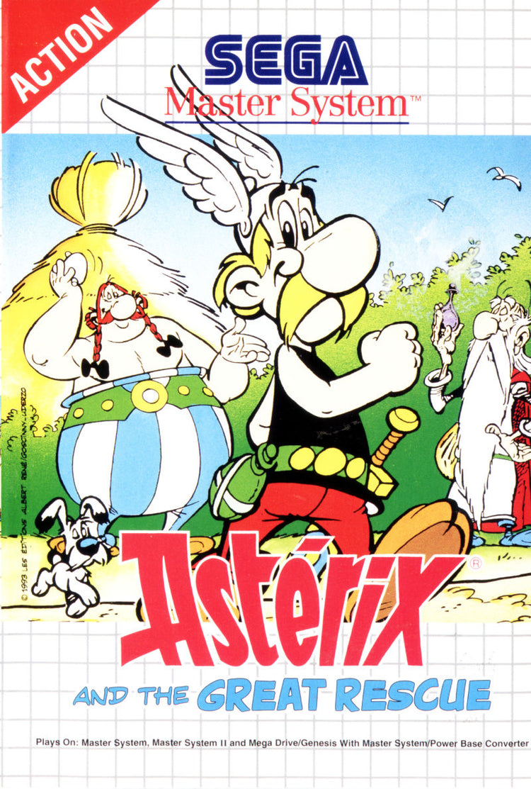 Asterix and the Great Rescue - Sega Master System Game