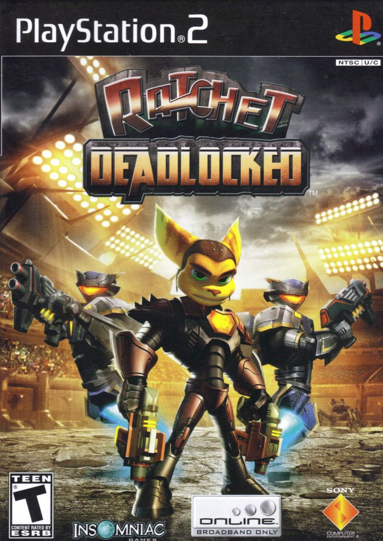 Ratchet Deadlocked - PS2 Game