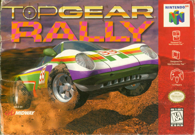 Top Gear Rally - Nintendo 64 Game