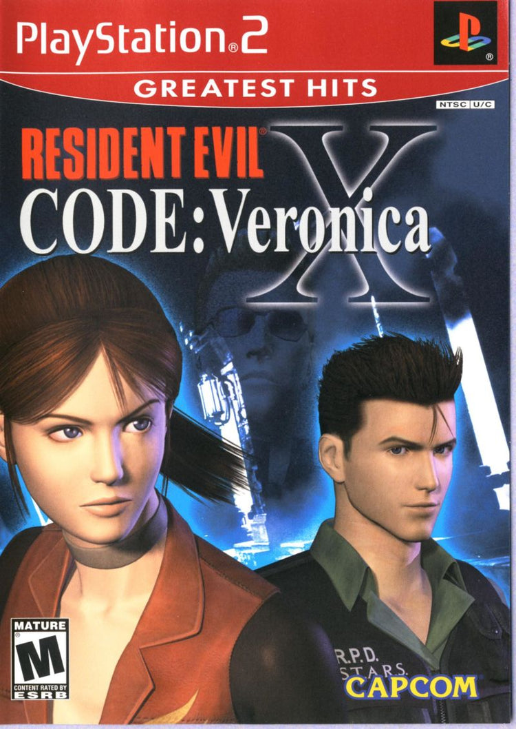 Resident Evil Code Veronica X - PS2 Game