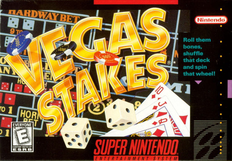 Vegas Stakes - SNES Game