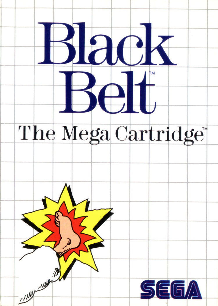 Black Belt - Sega Master System Game