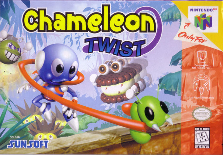 Chameleon Twist - Nintendo 64 Game