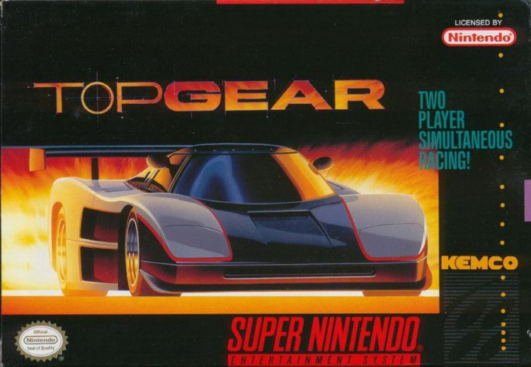 Top Gear - SNES Game