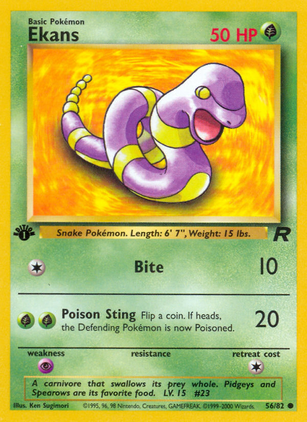 Ekans (56/82) - Team Rocket