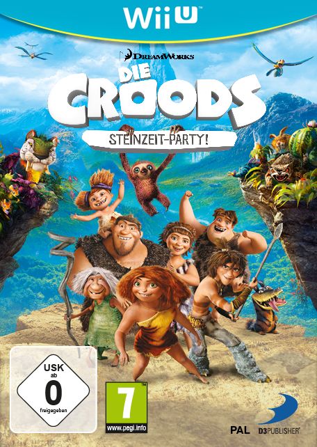 The Croods: Prehistoric Party - Wii U Game