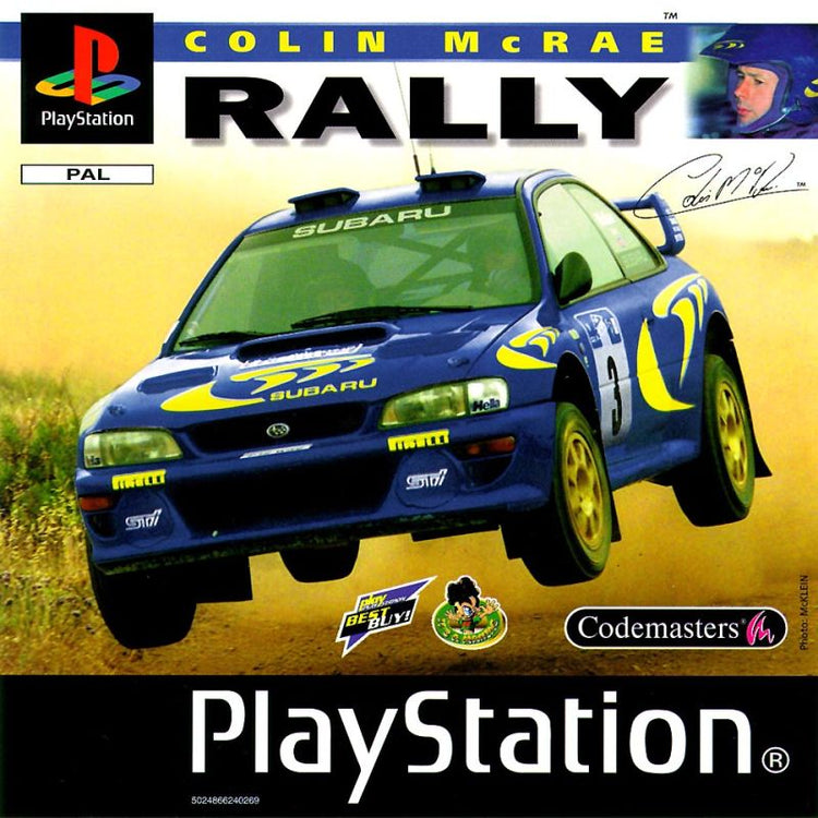 Colin McRae Rally - PS1 Game