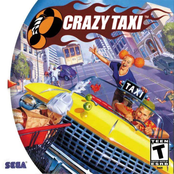 Crazy Taxi - Sega Dreamcast Game