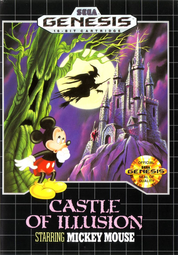 Castle of Illusion - Sega Genesis Game