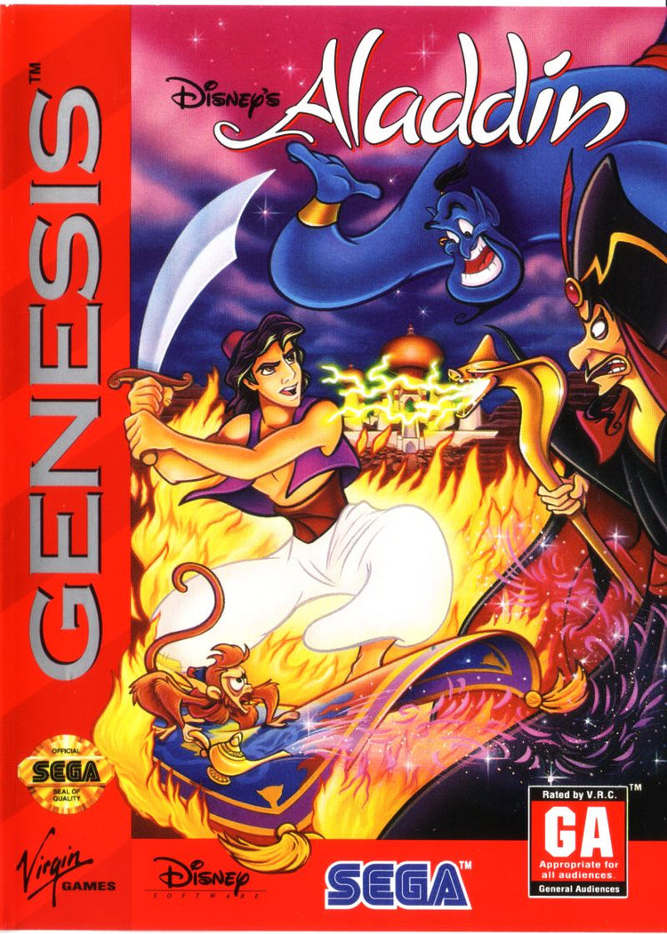 Aladdin - Sega Genesis Game