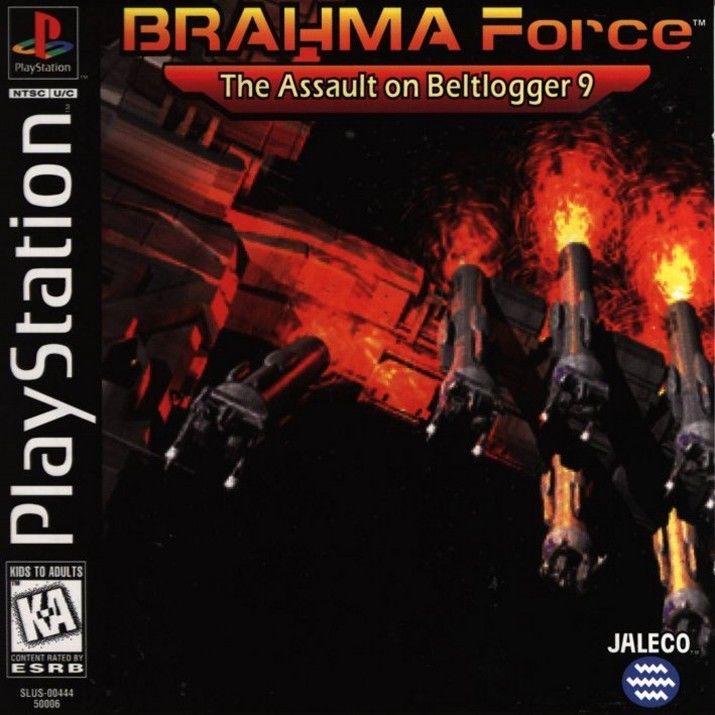 BRAHMA Force the Assault on Beltlogger 9 - PS1 Game
