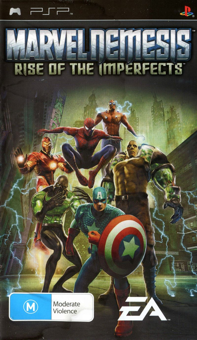 Marvel Nemesis Rise of the Imperfects - PSP Game