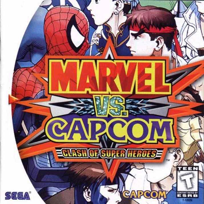Marvel vs Capcom - Sega Dreamcast Game