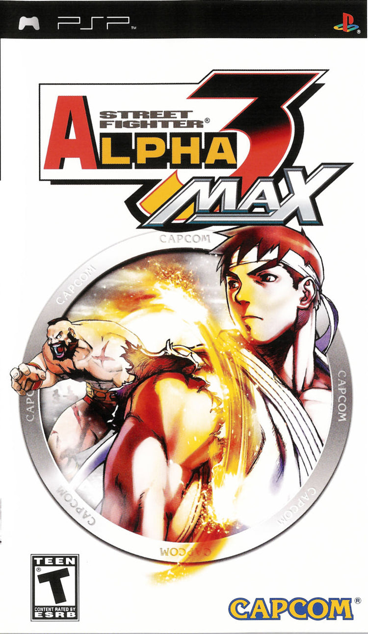 Street Fighter Alpha 3 Max - PSP Game